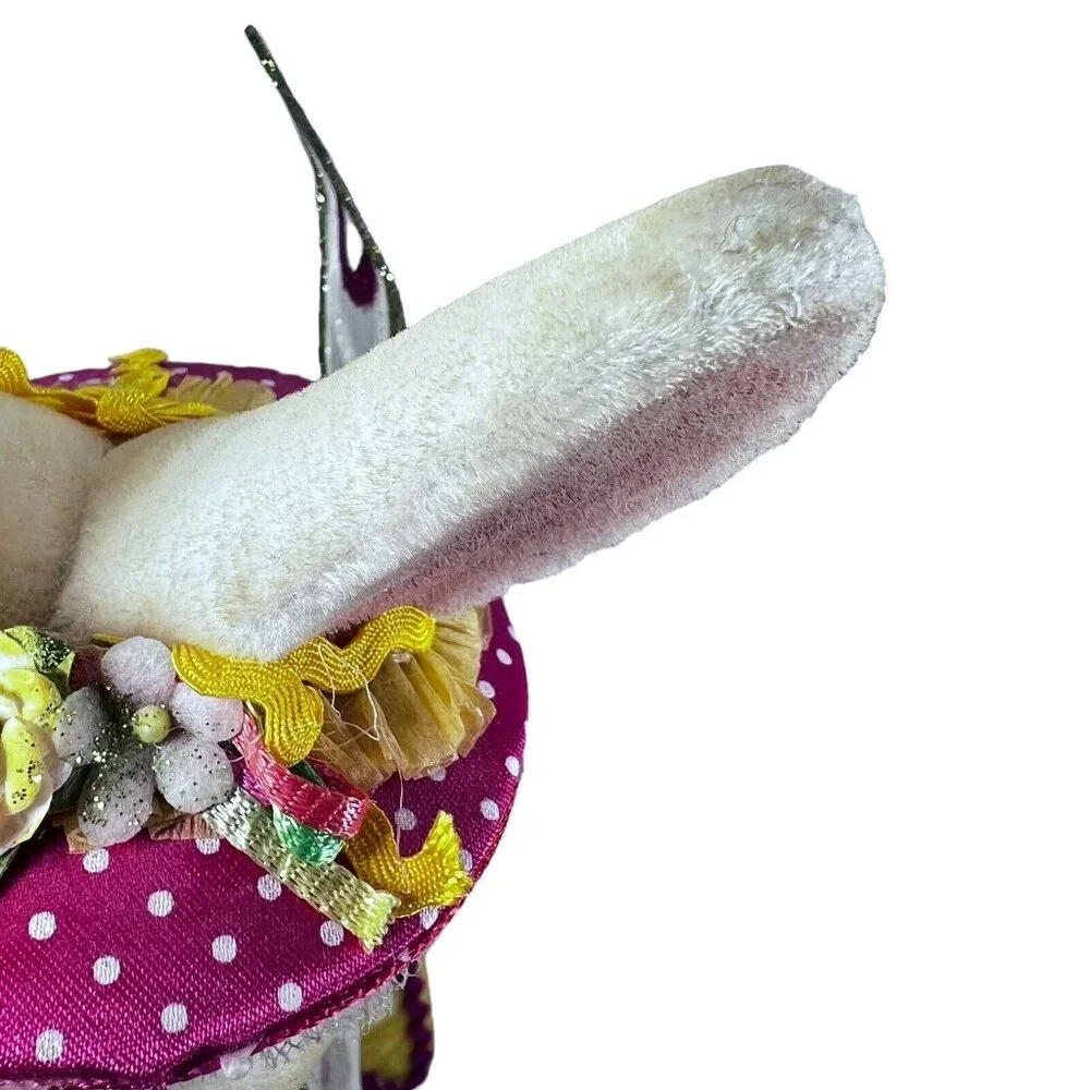 Katherines Collection Wayne Kleski Fairy Bunny Rabbit Flocked Eyelashes Signed - Picture 15 of 16